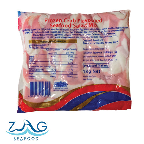 Crab Extender Seafood Salad Mix ZAG Seafood