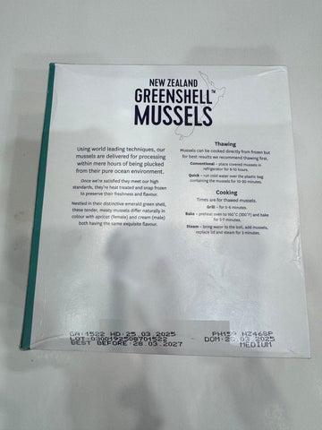 Frozen Mussel Meat