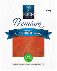 Huon Tasmanian Cold Smoked Salmon 200 grams